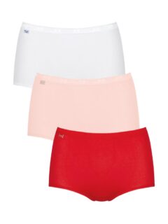 afbeelding Sloggi - Basic Maxi 3-pack - rood